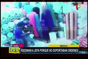 México: asesinan a su jefa porque estaban cansados de sus órdenes
