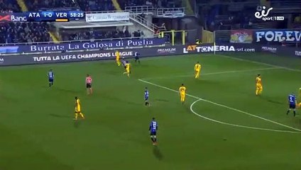 Josip Ilicic  Goal HD - Atalanta	2-0	Verona 25.10.2017