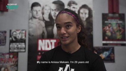 GLORY 47 Lyon's Anissa Meksen ready to shine on the world's biggest stage