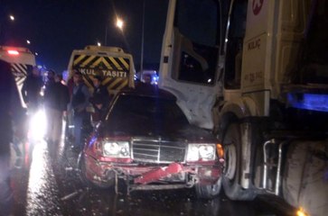 Tır 10 Aracı Biçti: 8 Yaralı