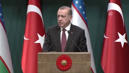 Cumhurbaşkanı Erdoğan: "Özbekistan'ın Her Açıdan Güçlü Kalmasını Arzu Ediyoruz"