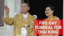 Lavish five-day funeral held for late Thai King