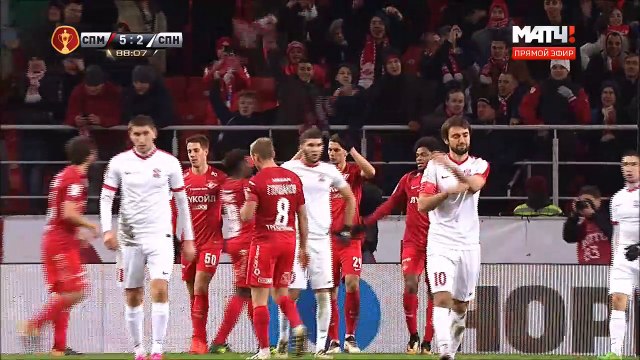 5-2 Ilya Kutepov Goal Russia Kubok Round 6 - 25.10.2017 Spartak Moscow 5-2 Spartak Nalchik