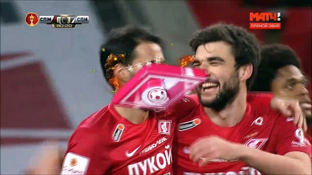 4-2 Islam Zhilov OwnGoal Russia Kubok Round 6 - 25.10.2017 Spartak Moscow 4-2 Spartak Nalchik