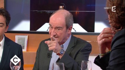 Olivier Marchal et Michaël Youn au dîner - C à Vous - 25/10/2017