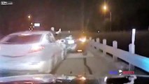 Dashcam Shows Fort Worth Officer Nailed By Drunk During Traffic Stop