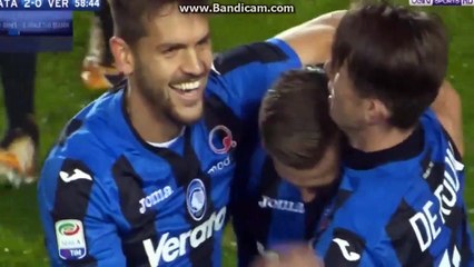 Atalanta - Hellas Verona But Josip Iličić Goal 2-0
