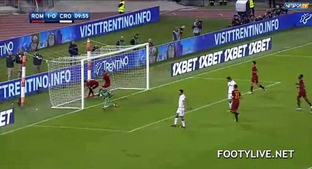 Diego Perotti Goal HD - AS Roma 1-0 Crotone 25.10.2017 HD