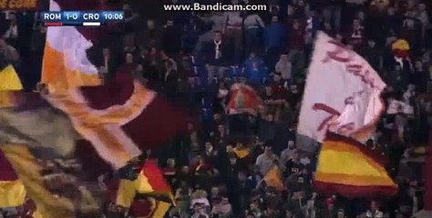 Perotti D. (Penalty) Goal HD - AS Roma 1-0 Crotone 25.10.2017