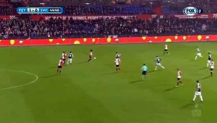 Larsson  Goal HD - Feyenoord	2-0	Swift 25.10.2017