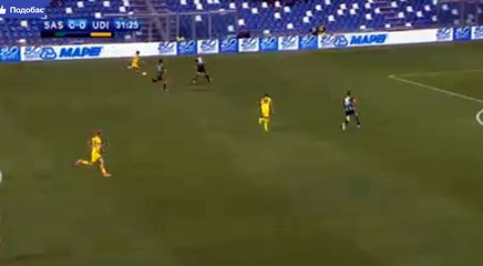 Antonin Barak Goal HD - Sassuolo	0-1	Udinese 25.10.2017