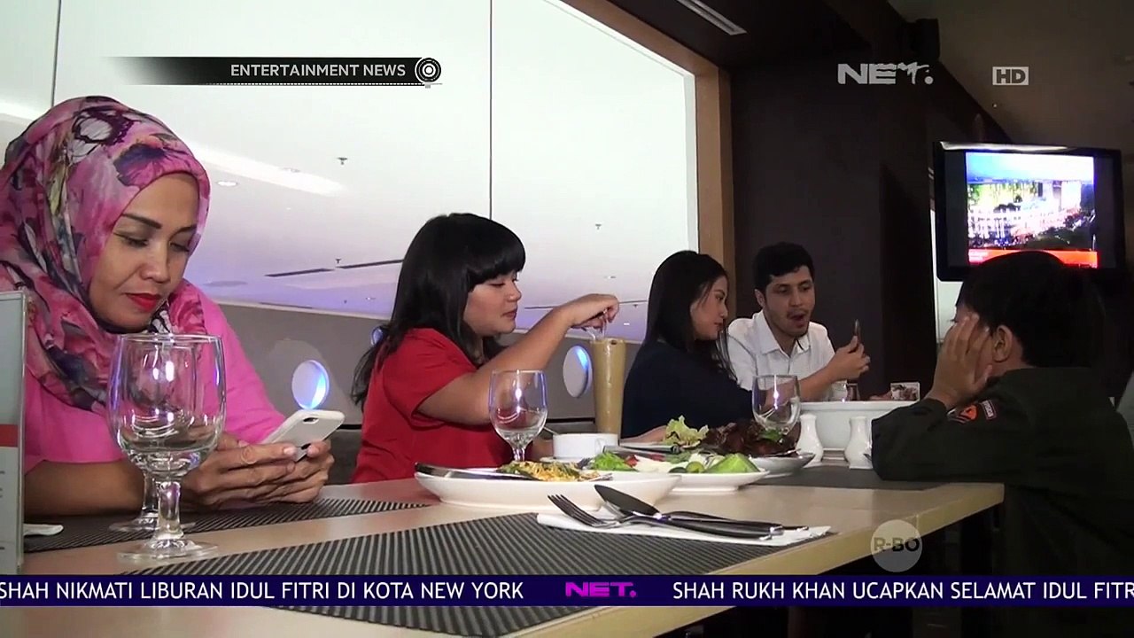 Kegiatan Libur Lebaran Amel Carla Bersama Keluarga di Hotel
