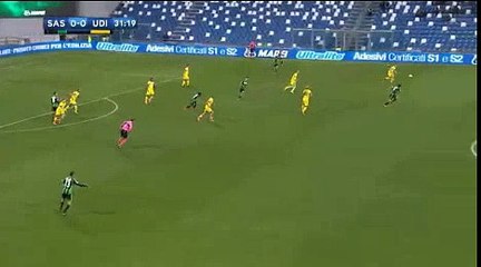 Sassuolo 0  -  1  Udinese 25/10/2017 Antonin Barak Super Goal 32' HD Full Screen .