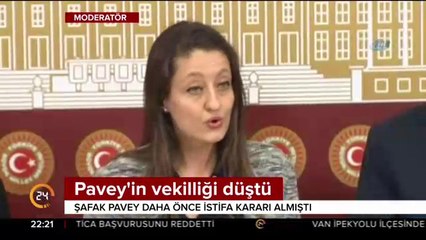 Pavey'in vekilliği düştü