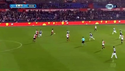 Larsson  Goal HD - Feyenoord	2-0	Swift 25.10.2017