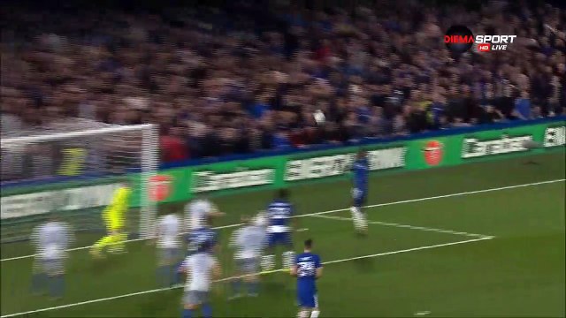 1-0 Antonio Rüdiger Goal England Football League Cup Round 4 25.10.2017 Chelsea FC 1-0 Everton FC