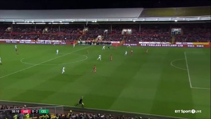 0-2 Moussa Dembélé Goal Scotland  Premiership - 25.10.2017 Aberdeen FC 0-2 Celtic FC