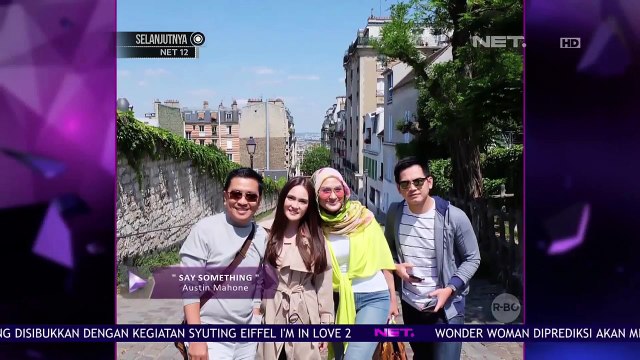 Shandu Aulia Sedang Jalani Syuting Film Eiffel I'm in Love 2