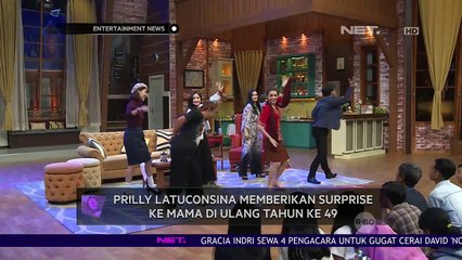 Prilly Latuconsina Beri Kejutan Ulang Tahun Untuk Sang Mama