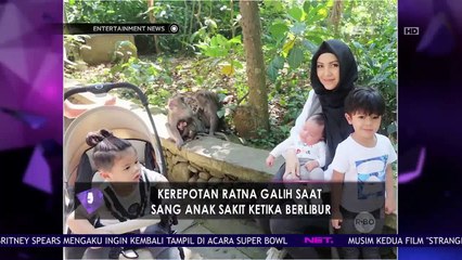 Video herunterladen: Kerepotan Ratna Galih Saat Sang Anak Sakit Ketika Berlibur