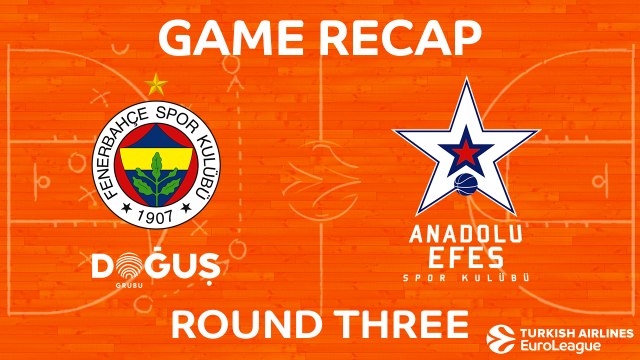 Highlights: Fenerbahce Dogus Istanbul - Anadolu Efes Istanbul