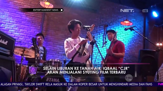 Iqbal 'CJR' Jalani Syuting Film Terbaru Selama Liburan di Tanah Air