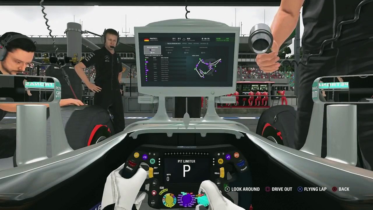 How Not to Drive An F1 Car - F1 2016