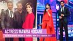 Mawra Hocane with Atif Aslam and Shoaib Malik at Qmobile Hum Style Awards 2017