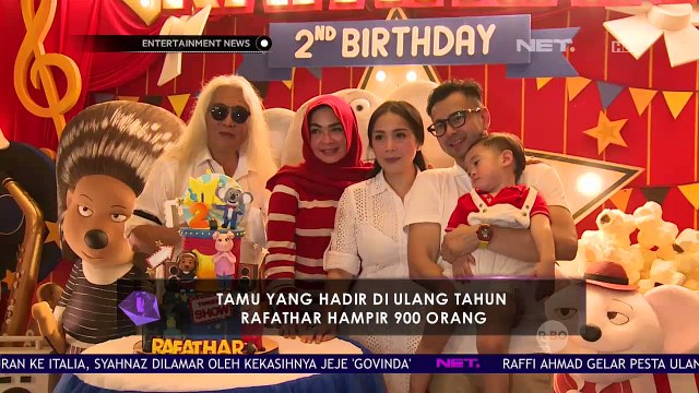 Merayakan Ulang Tahun Rafathar Yang Kedua, Raffi dan Gigi Datang Menggunakan Helikopter