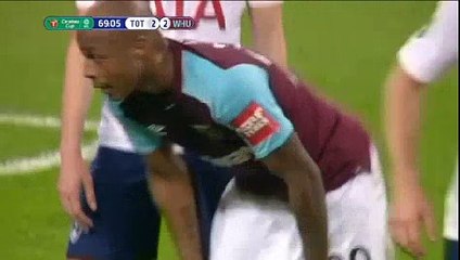 Tottenham 2 - 3 West Ham 25/10/2017 Angelo Ogbonna Super Goal 70' HD Full Screen .