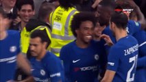 2-0 Willian Goal \England  Football League Cup  Round 4 - 25.10.2017 Chelsea FC 2-0 Everton FC