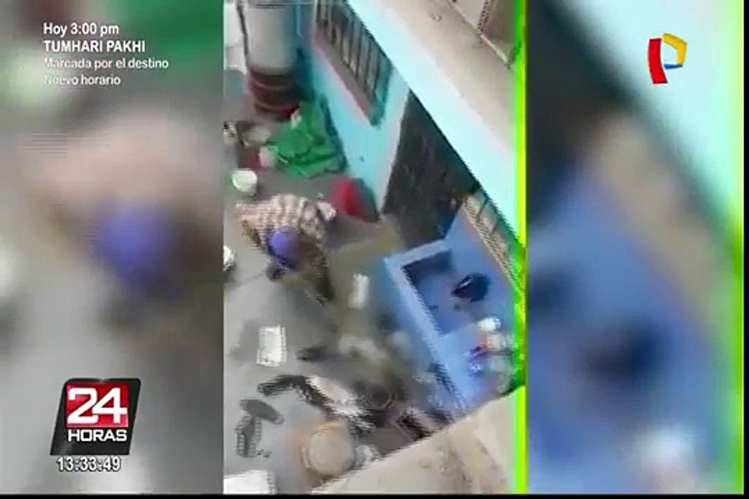 Comas: anciano es captado golpeando brutalmente a gato