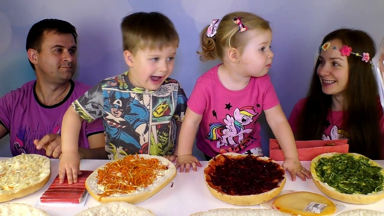 ✿ БУРГЕР ЧЕЛЛЕНДЖ Burger Challenge Челленджи от Kids Diana Show Вызов Принят! BURGER Challenge