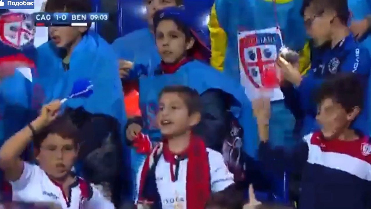 All Goals & highlights - Cagliari 2-1 Benevento - 25.10.2017