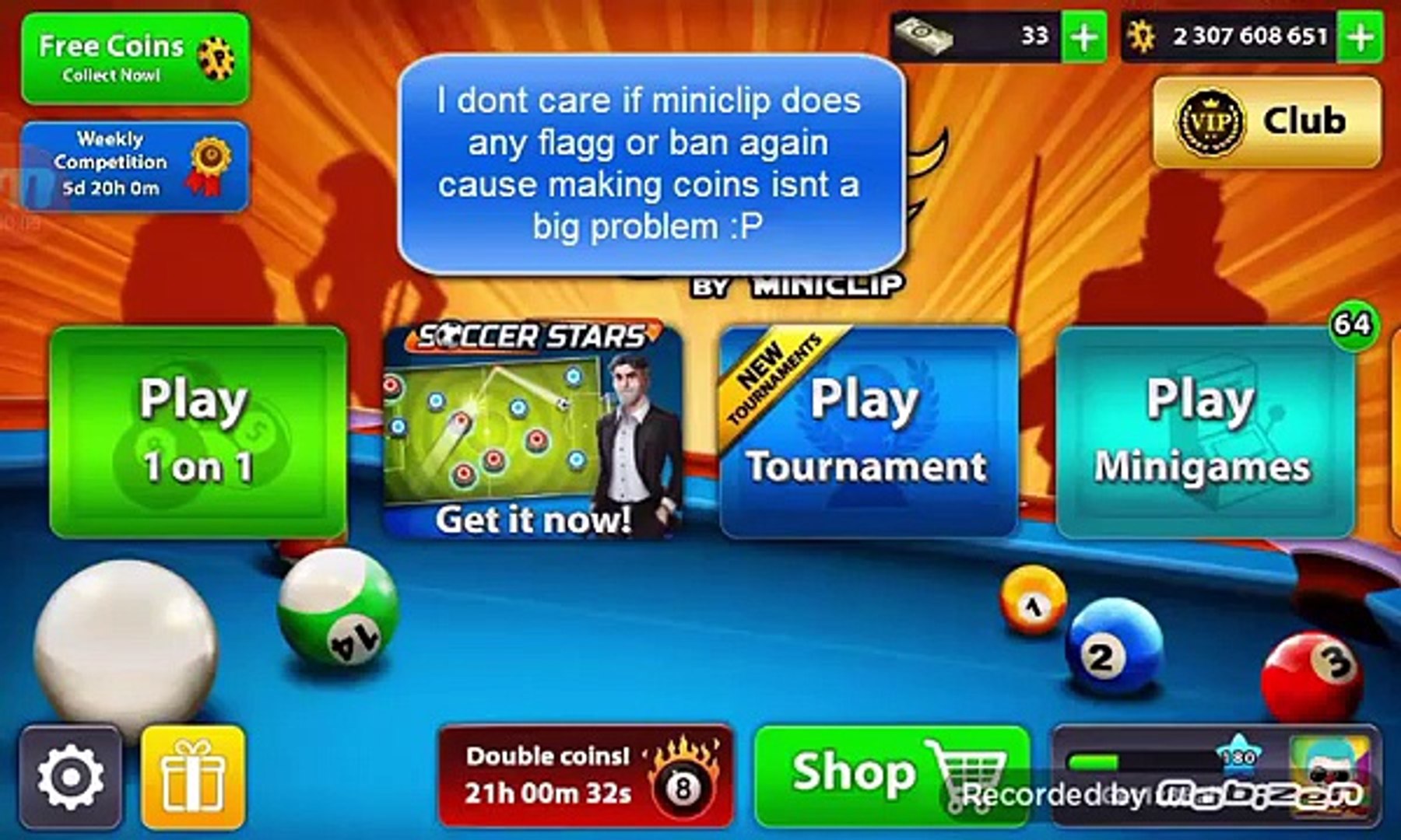 8 Ball Pool by Miniclip - Amsterdam Tournament - 