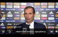 Le parole di mister Allegri dopo #JuveSpal.