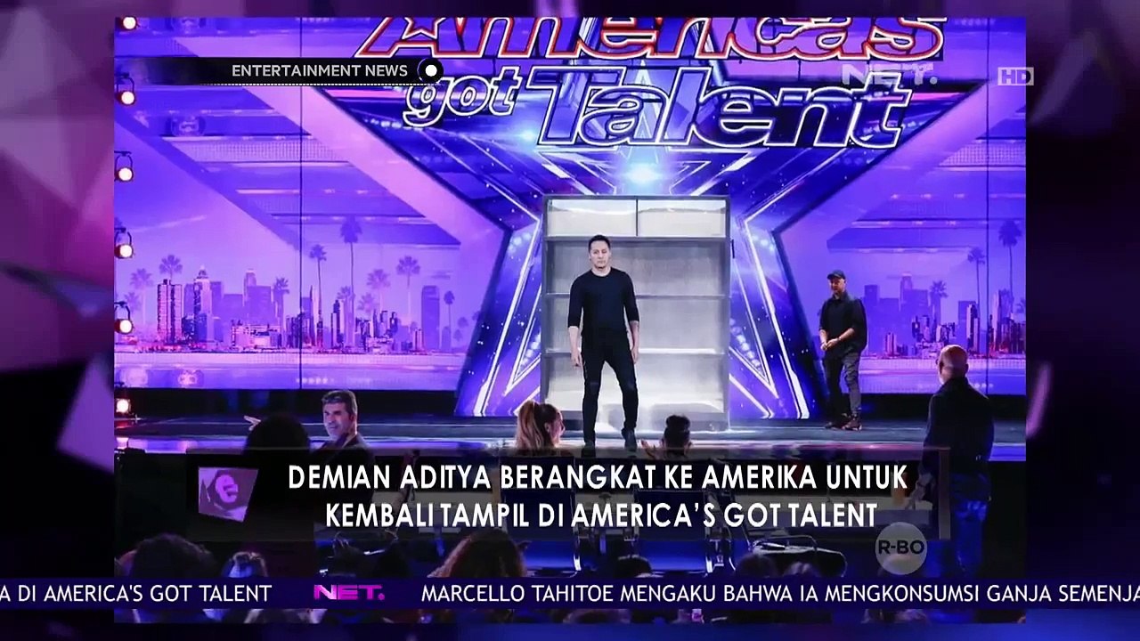 Demian Aditya Kembali Berangkat ke Amerika Untuk Tampil di AGT