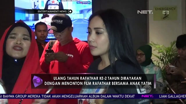 Ulang Tahun Rafathar Dirayakan dengan Menonton Film Rafathar Bersama Anak Yatim