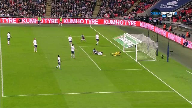 2-2 André Ayew Goal England Football League Cup Round 4 - 25.10.2017 Tottenham 2-2 West Ham