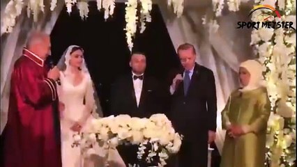 Gökhan Töre Esra Bilgiçle Cumhurbaşkanı Erdoğanın şahitliğinde evlendi