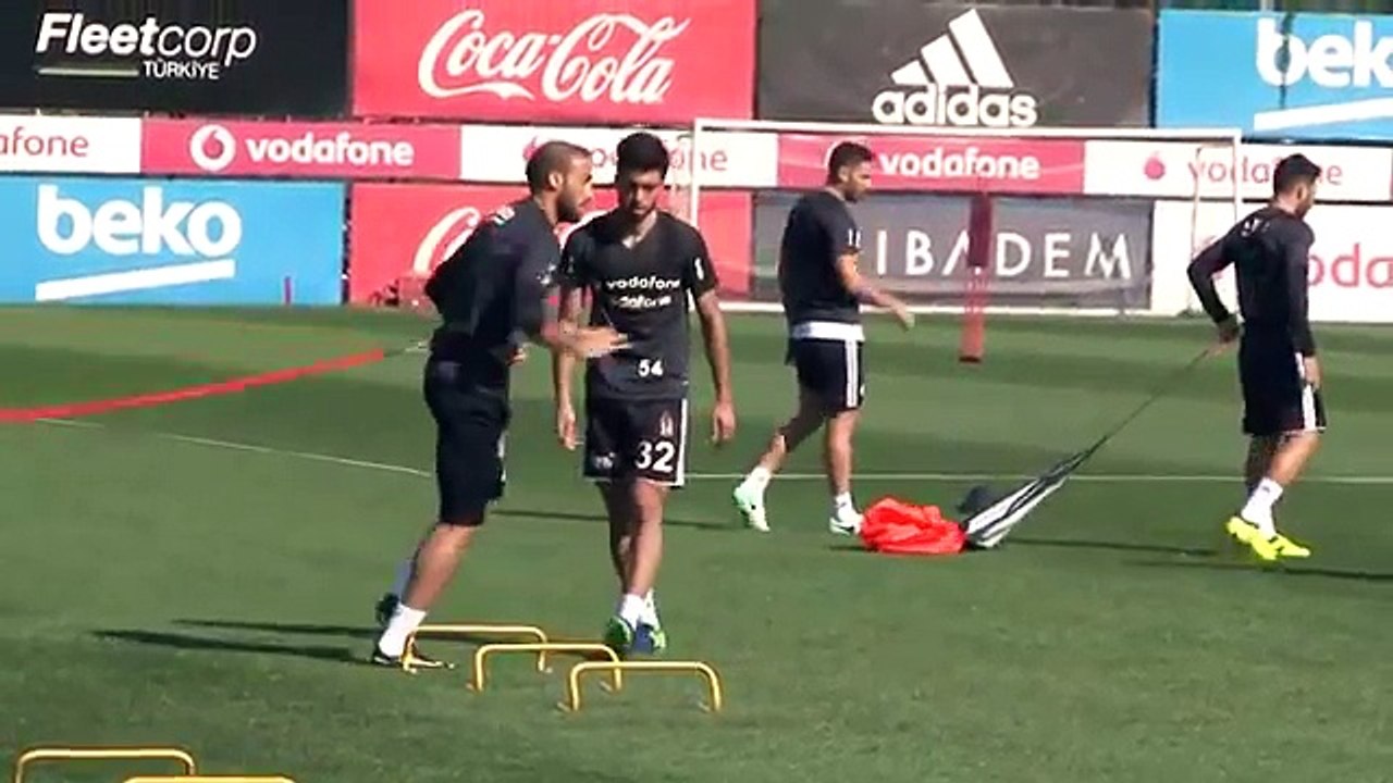 Beşiktaşta keyifler yerinde! Başakşehir maçına hazırlıklar devam ediyor