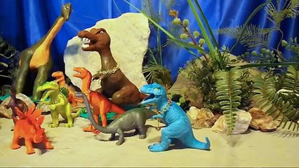Fun Dinosaur Song for Kids with Dinosaur Toys