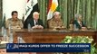 CLEARCUT |  Iraqi Kurds offer to 'freeze' referendum | Wednesday, October 25th 2017
