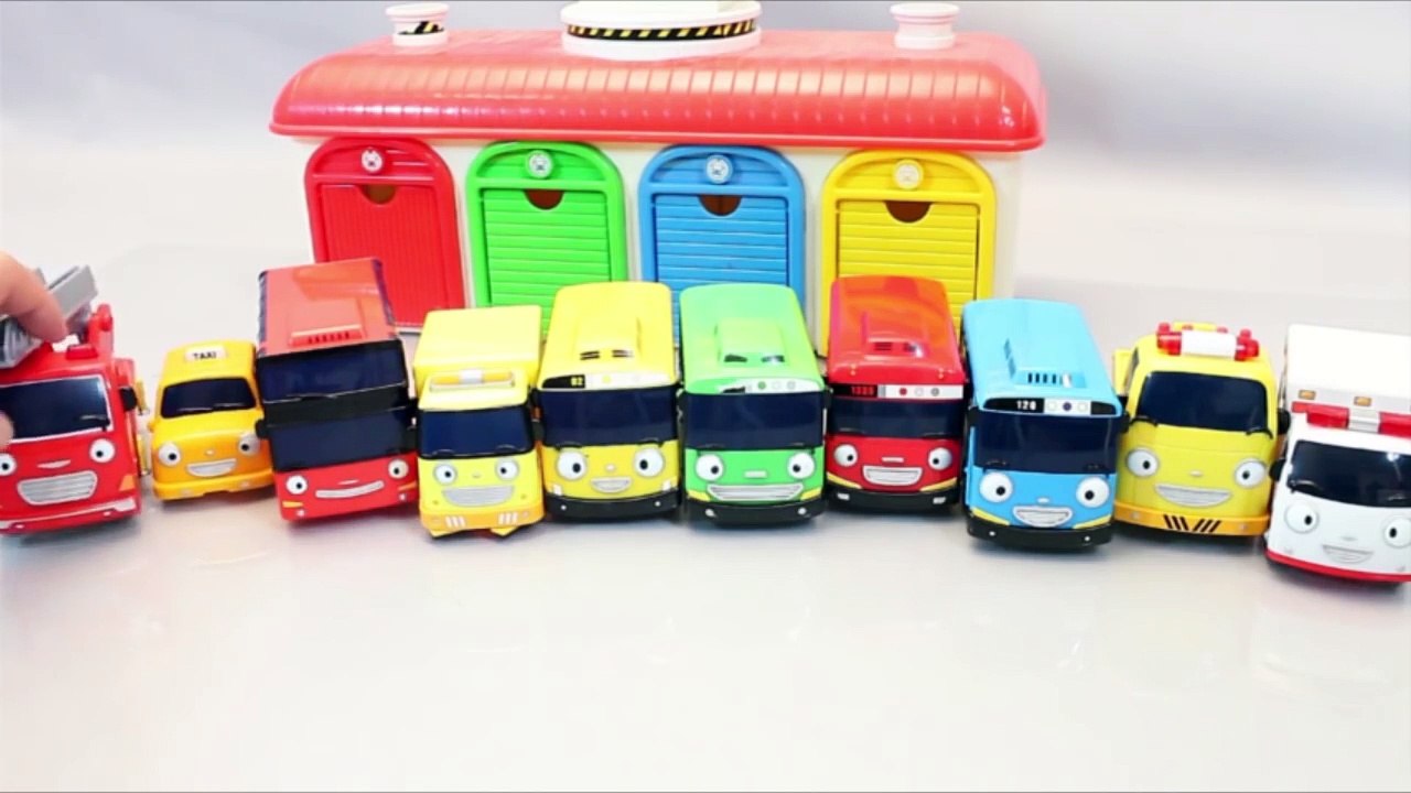 Pororo Ambulance Doctor Kit Tayo The Little Bus English Learn Numbers Toy Surprise