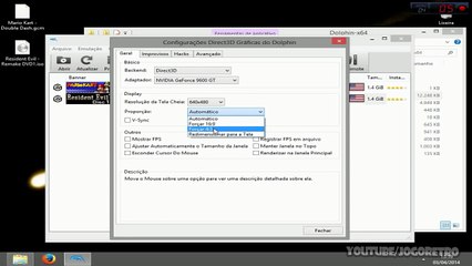 Como configurar o Dolphin 4.0.2 - Emulador de Nintendo Wii e GameCube