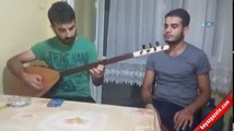 Şehit olan askerin türkü söylediği video ortaya çıktı