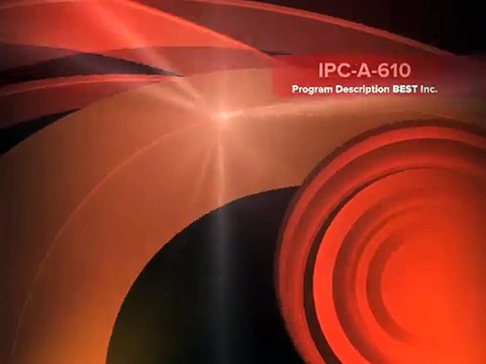 IPC 610 Training for Specialist @BEST Inc
