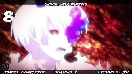 Top 10 Supernatural-Magic Anime [HD][60FPS]