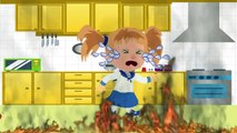 Masha and Dora Crying Crashed Train. Маша и Медведь Finger Family Nursery Rhymes For Children.