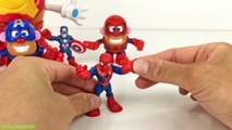 Mr Potato Head Mixable Mashable Heroes Captain America Iron Man Hulk Spider Man Star Wars